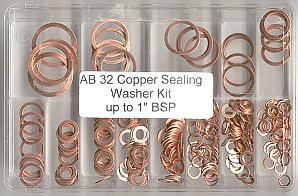 Copper Sealing Washer Kit